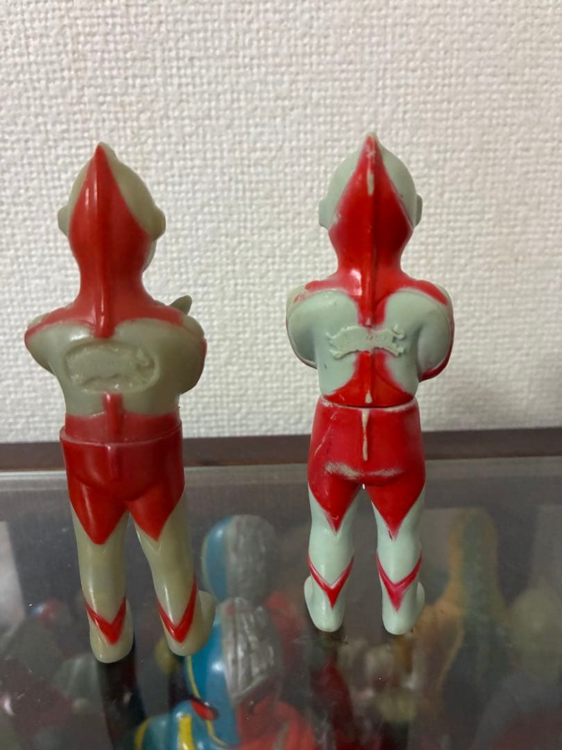 ブルマァク　ウルトラマン　ミニソフビ 2種　当時物