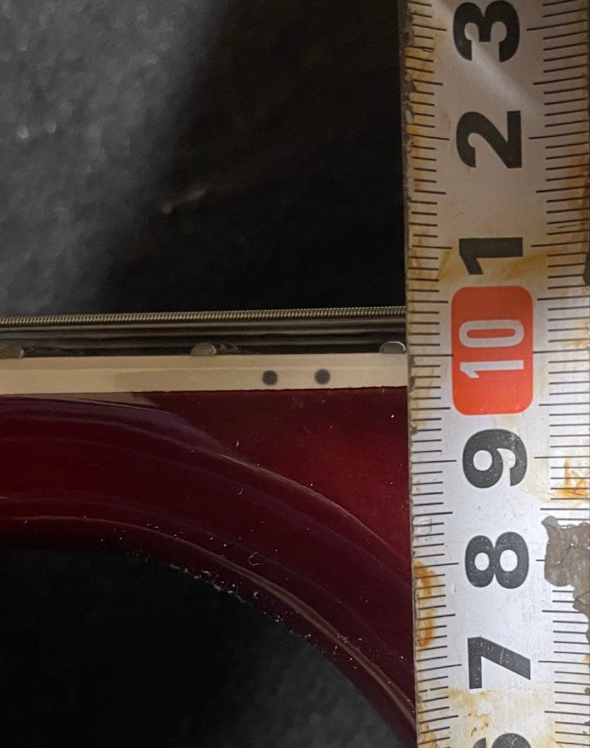 チブソン　バードランド風　フルアコ サンバースト