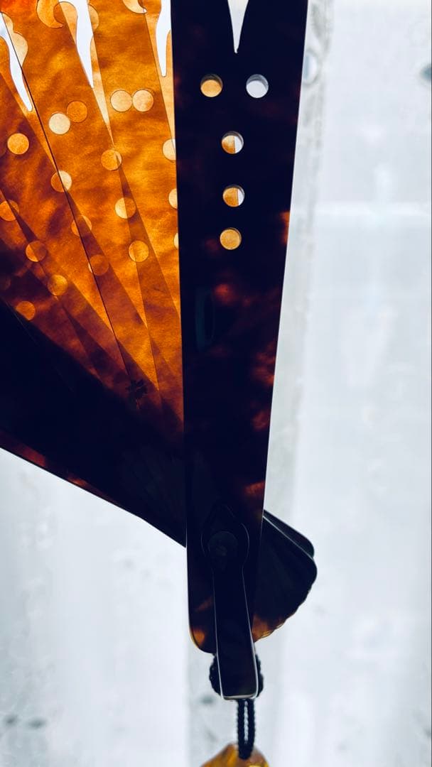 坂本べっ甲店　長崎べっ甲　扇子