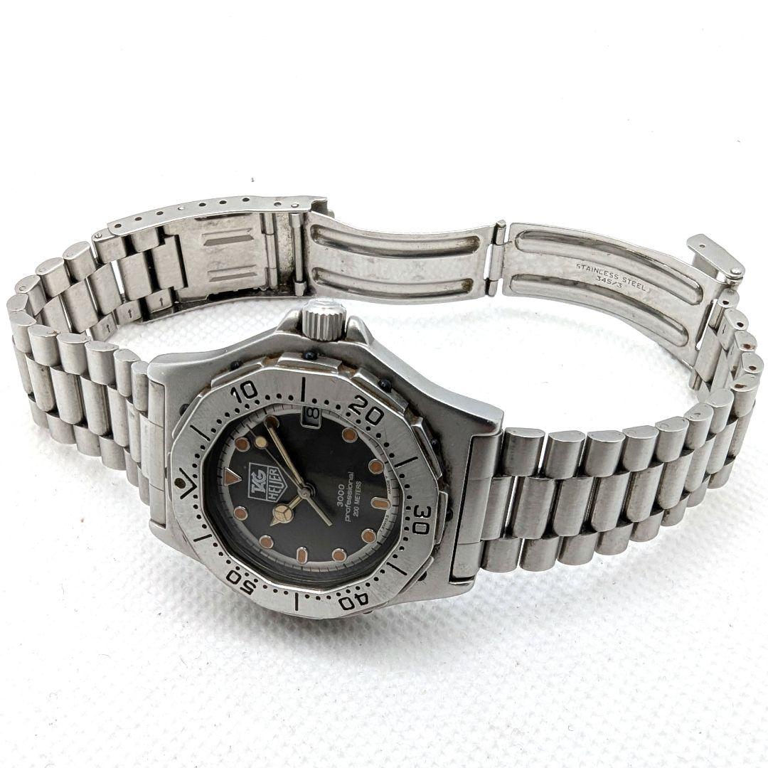 【箱 コマ付き】TAG HEUER プロフェッショナル3000 デイト