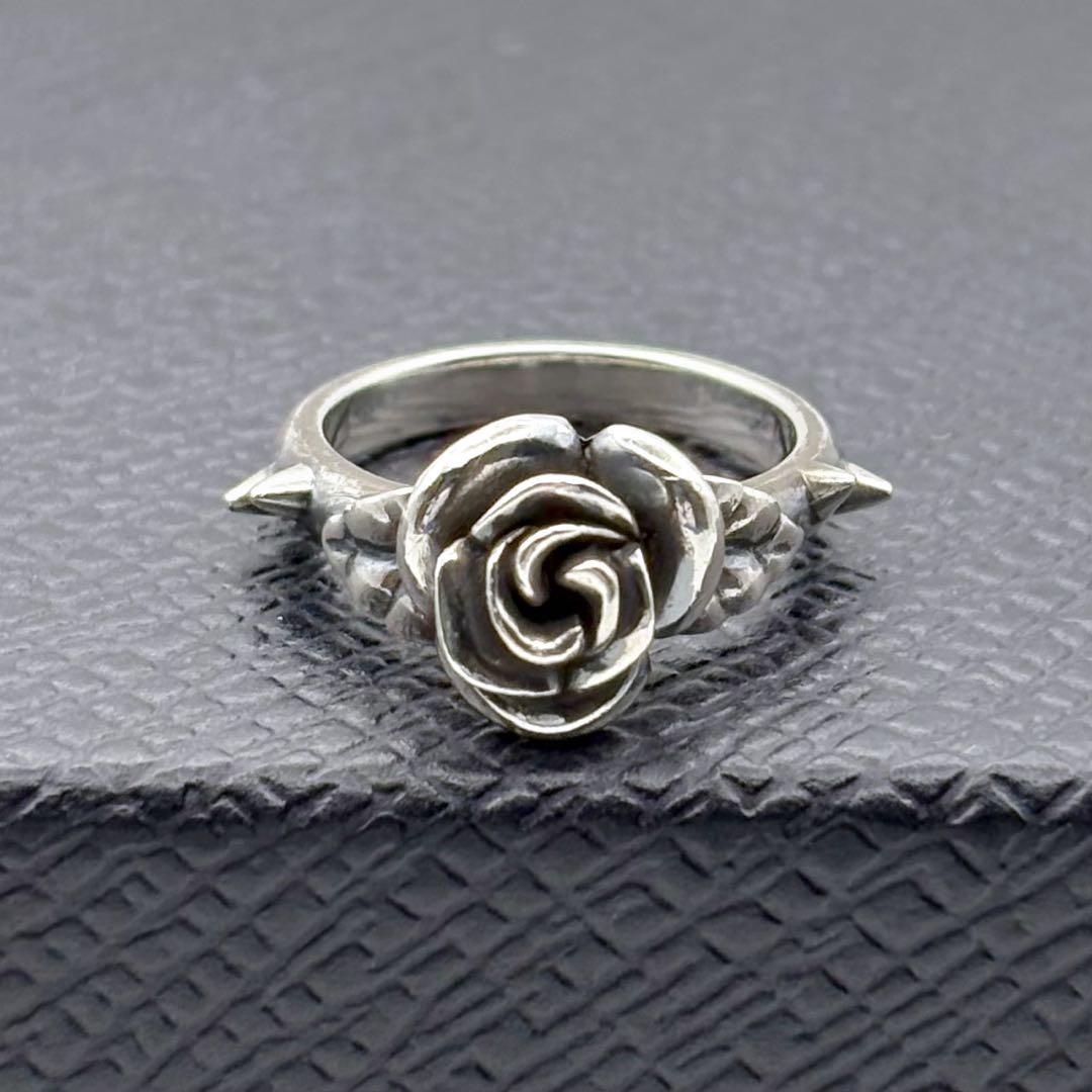 ヒステリックグラマー ローズ リング 9号 シルバー 希少 美品