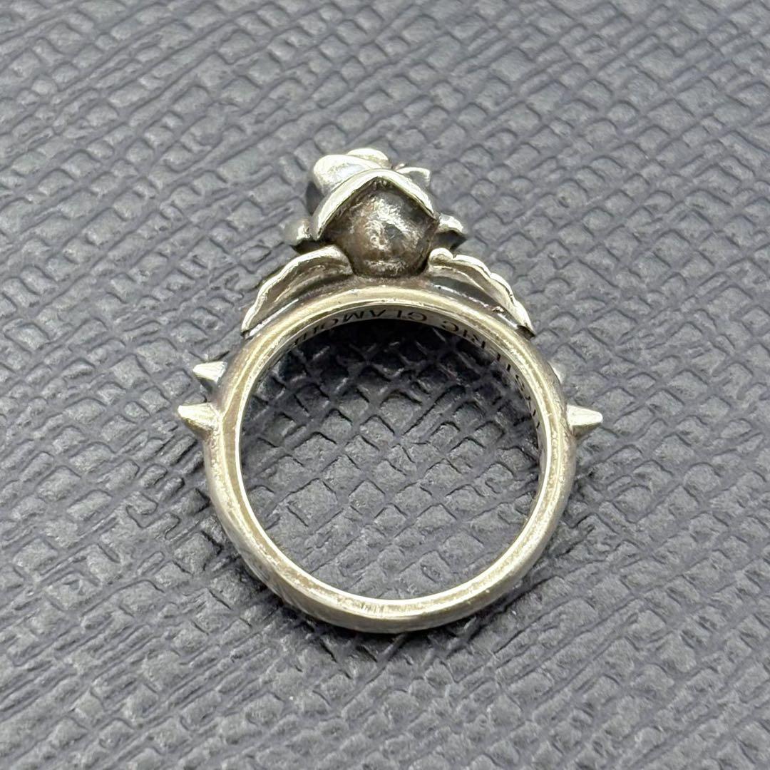 ヒステリックグラマー ローズ リング 9号 シルバー 希少 美品