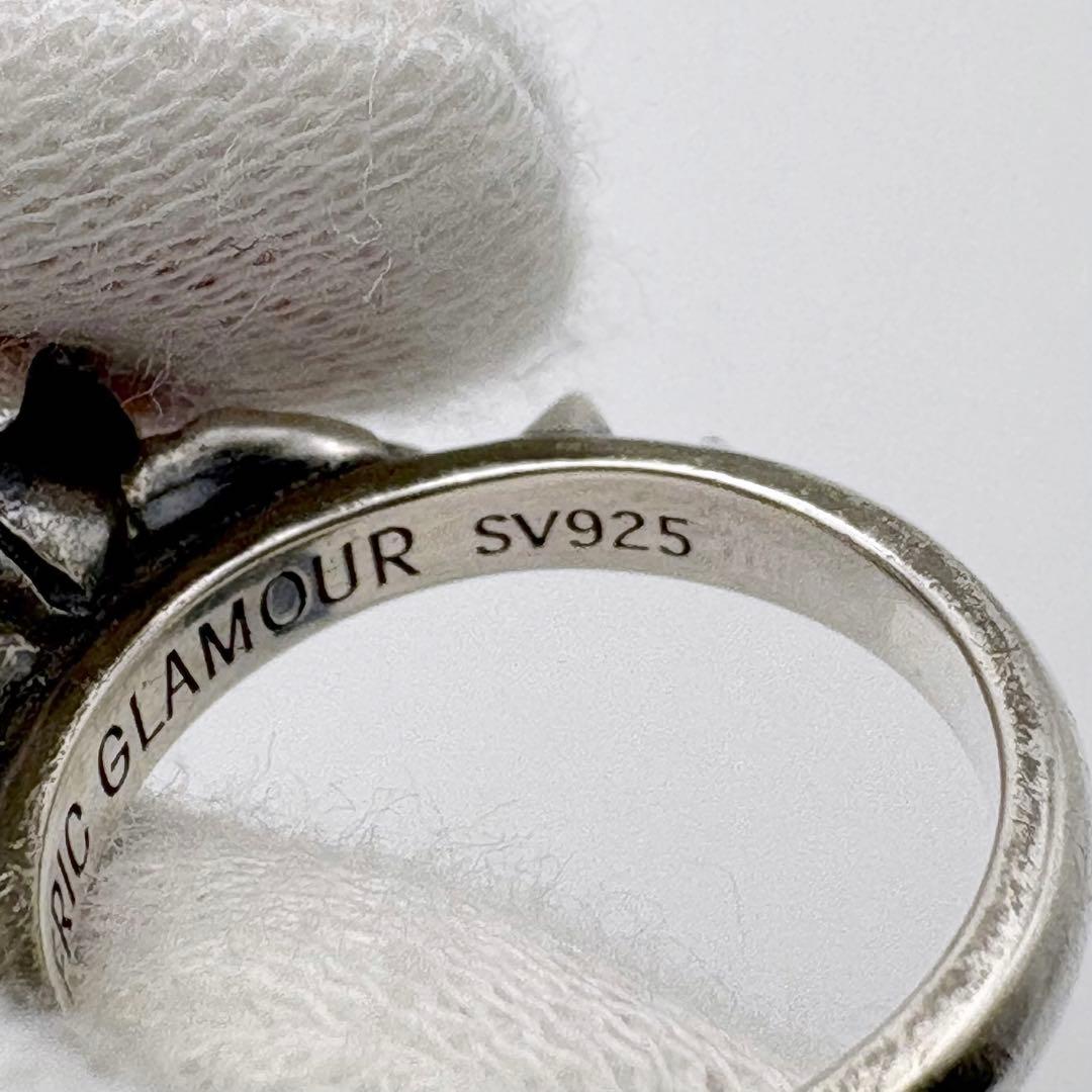 ヒステリックグラマー ローズ リング 9号 シルバー 希少 美品