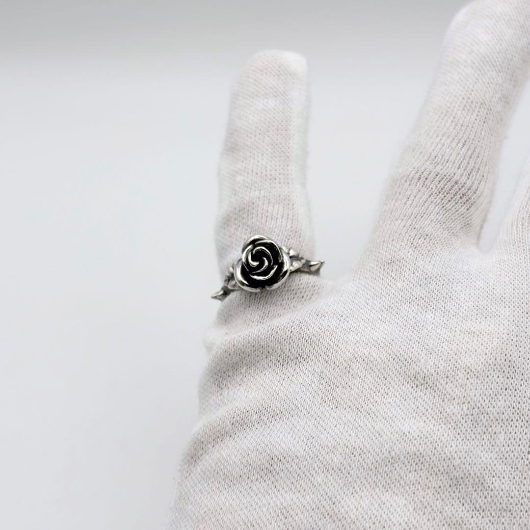 ヒステリックグラマー ローズ リング 9号 シルバー 希少 美品