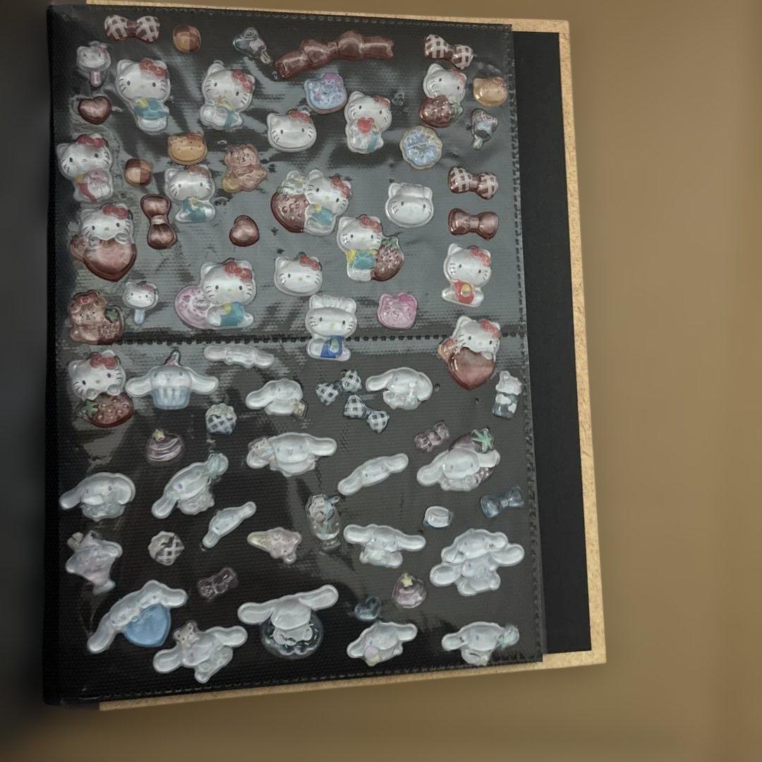 シール帳　ボンボンドロップシール