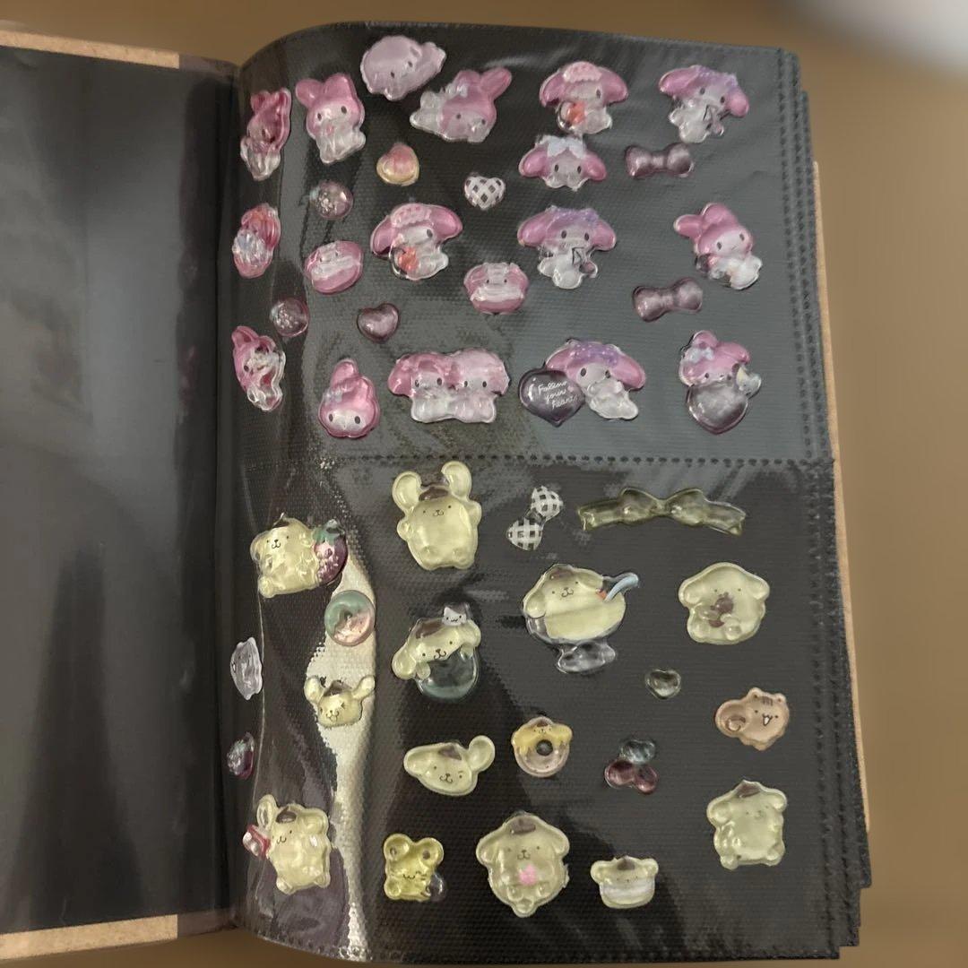 シール帳　ボンボンドロップシール