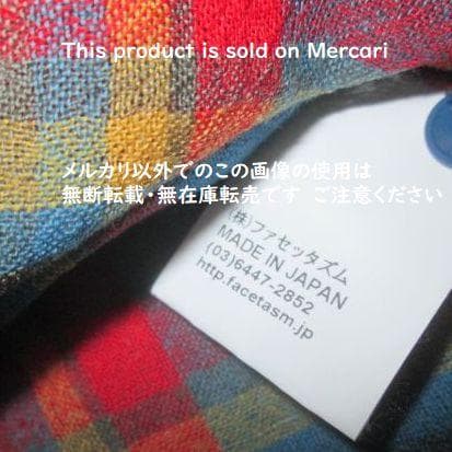 facetasm チェックシャツ 米津玄師 着用 サイズ違い