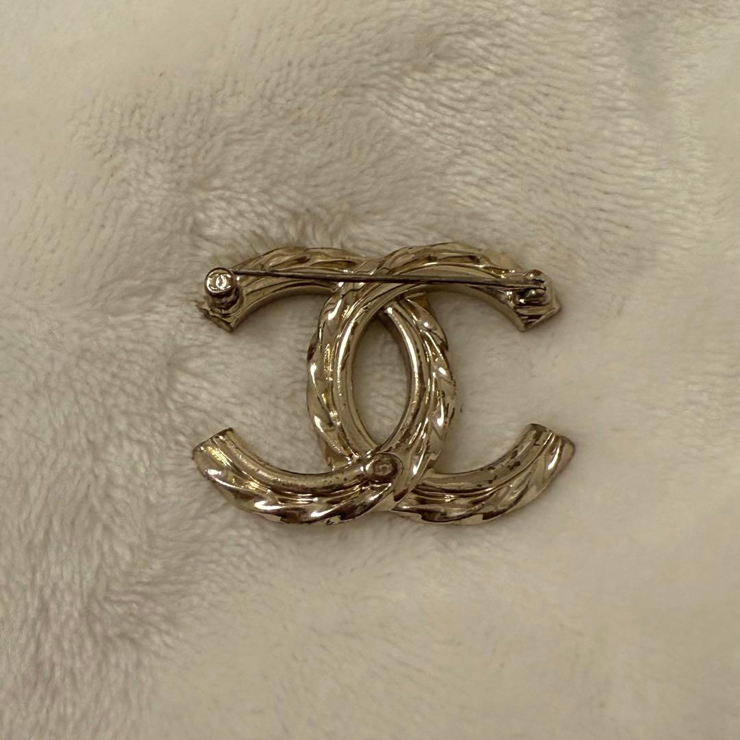 CHANEL CCロゴ ダイヤモンドブローチ