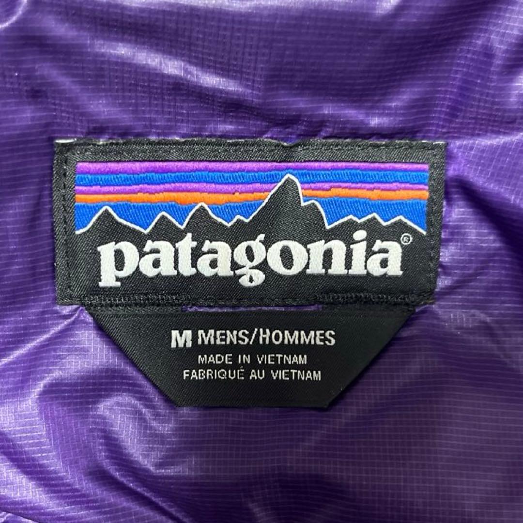 パタゴニア マイクロ パフ フーディ 紫 パープル
