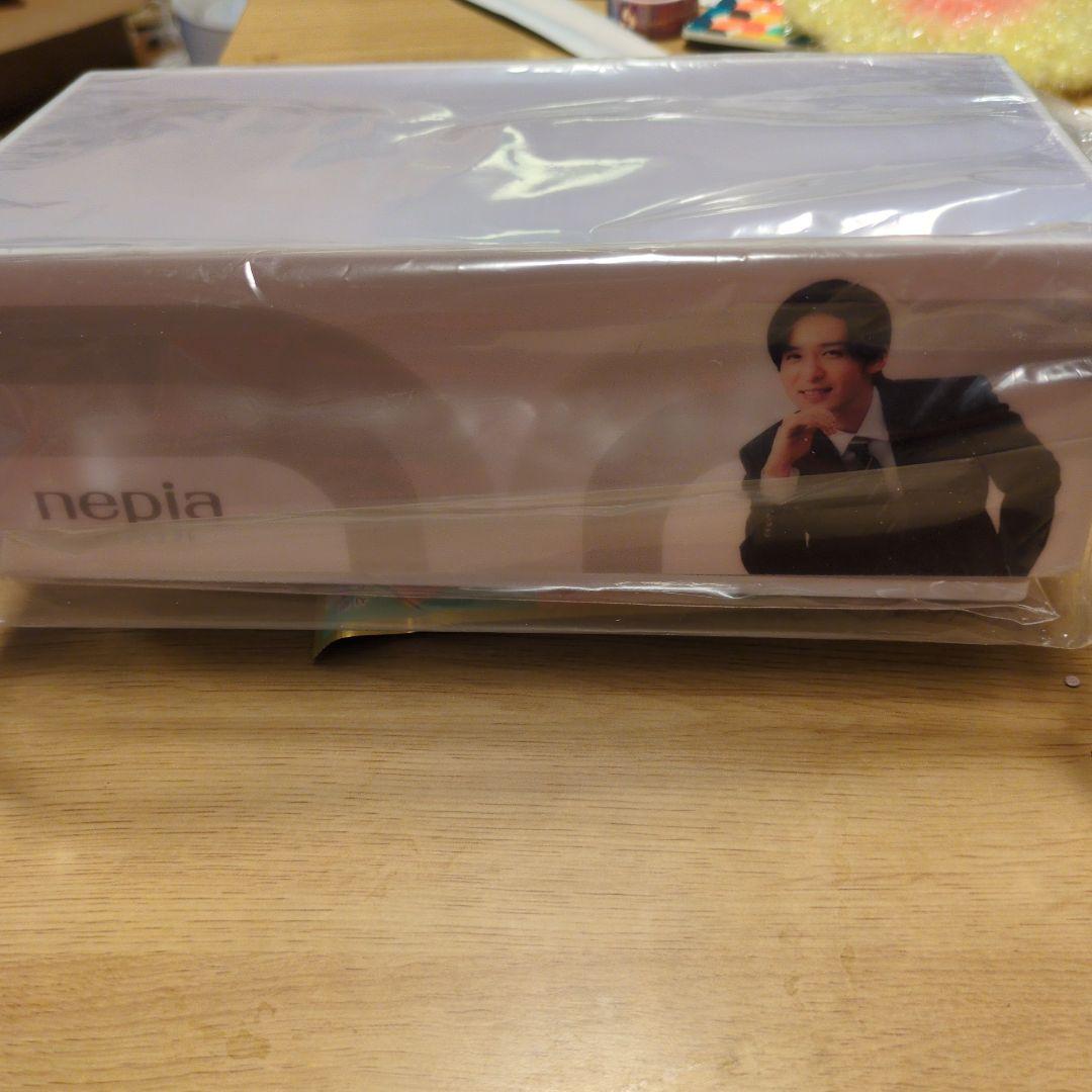 nepia 目黒蓮 写真入り ティッシュケース