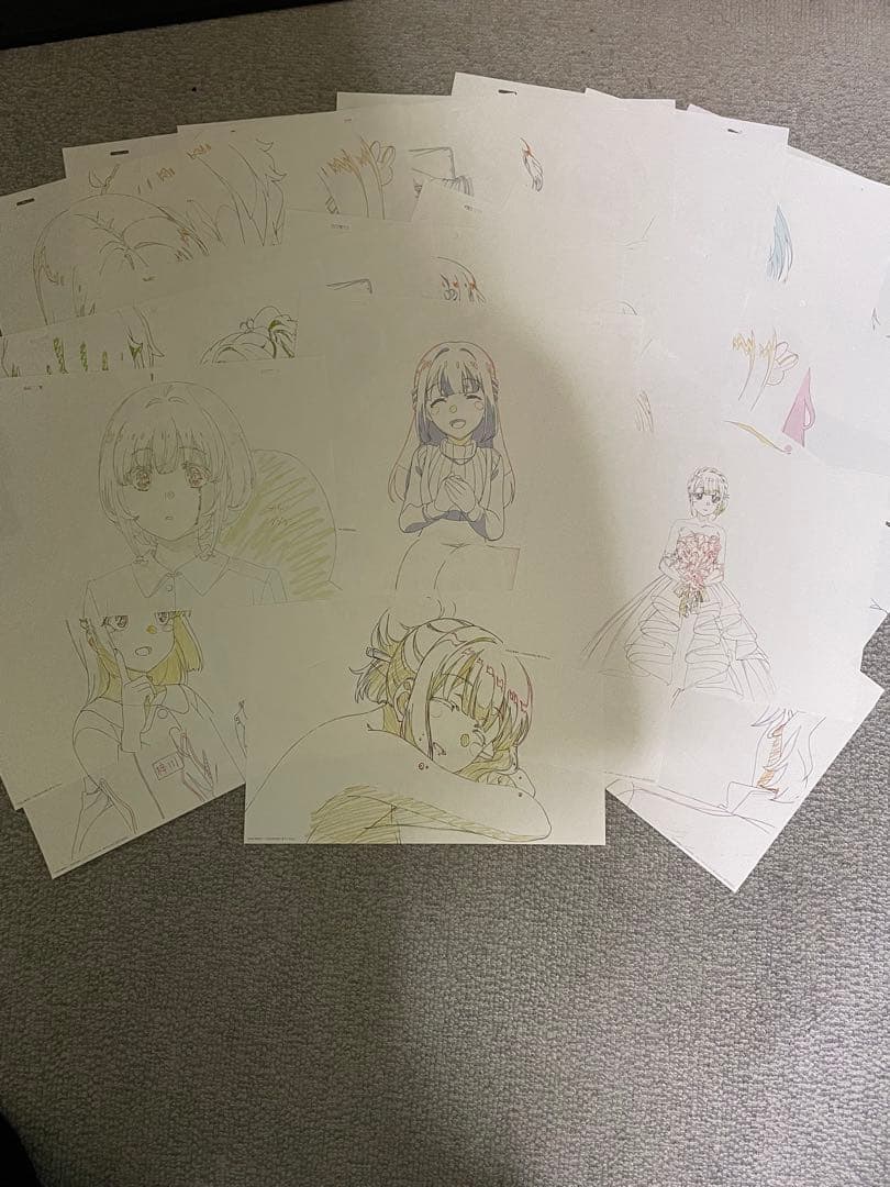 匿名配送　青春ブタ野郎シリーズ　複製原画セット　29枚