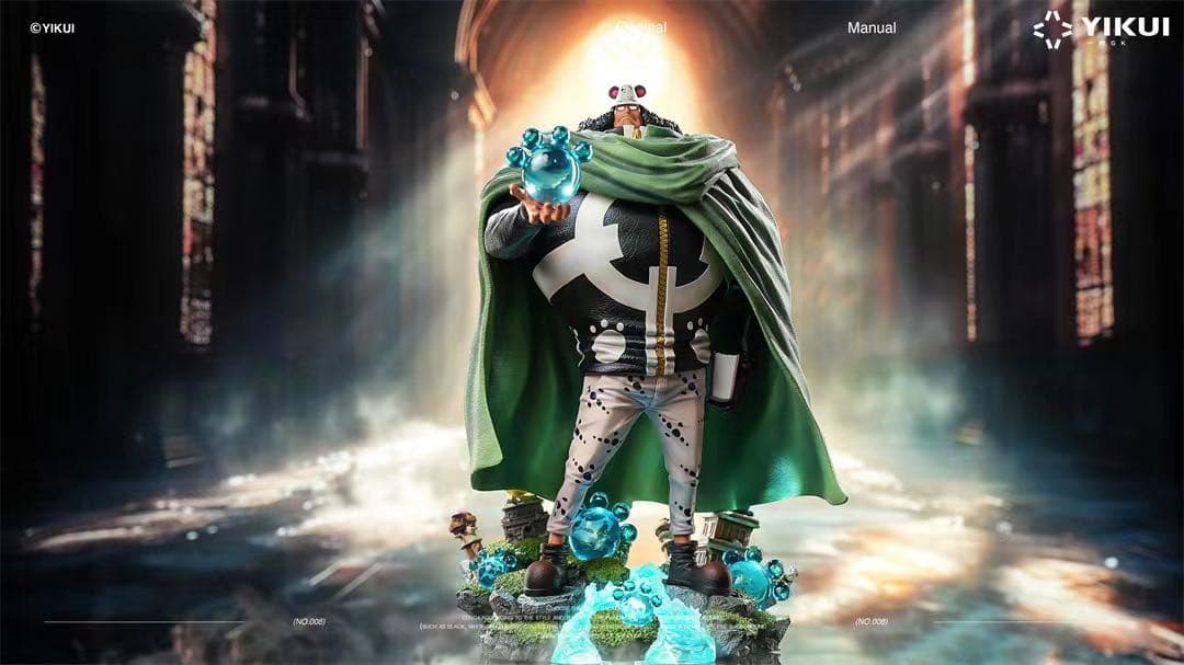 ワンピース バーソロミュー・くま ガレージキット ガレキ スタチュー②③