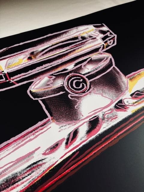 額装品証明書付/シャネル/サンデー B モーニング/ウォーホル/ CHANEL