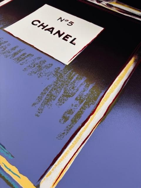 額装品証明書付/シャネル/サンデー B モーニング/ウォーホル/ CHANEL