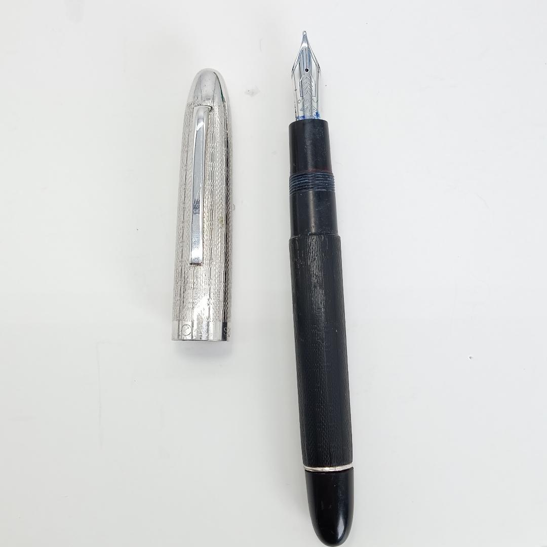 OMAS オマス 万年筆 18Ｋ イタリア Ｓ2001 ブラック×シルバー
