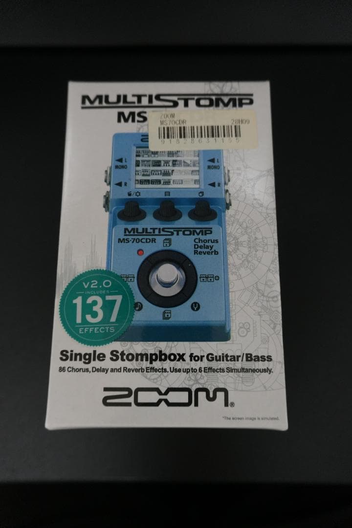 ZOOM MULTISTOMP MS-70CDR ギターエフェクター