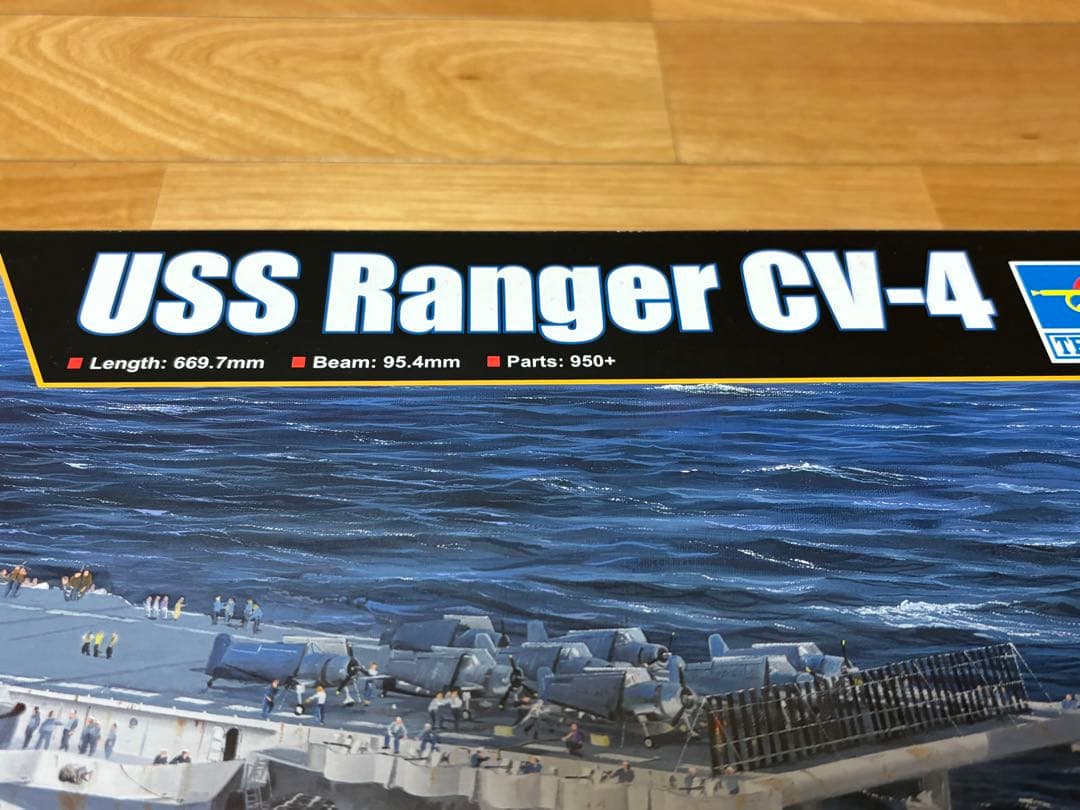 トランペッター 1/350 アメリカ海軍 航空母艦 CV-4 レンジャー 未組立