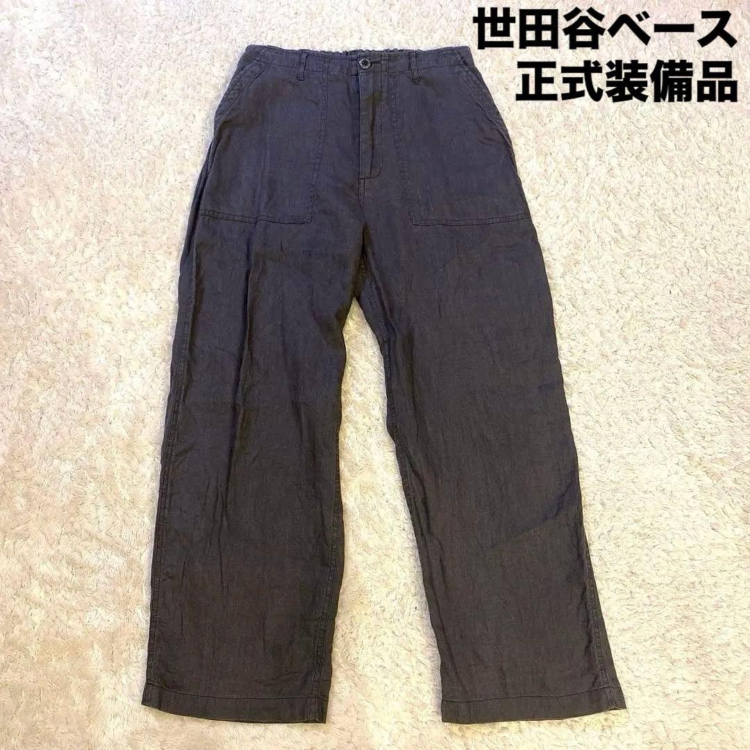 世田谷ベース　正式装備品　S.E.A.F. リネンベイカーパンツ　XLサイズ