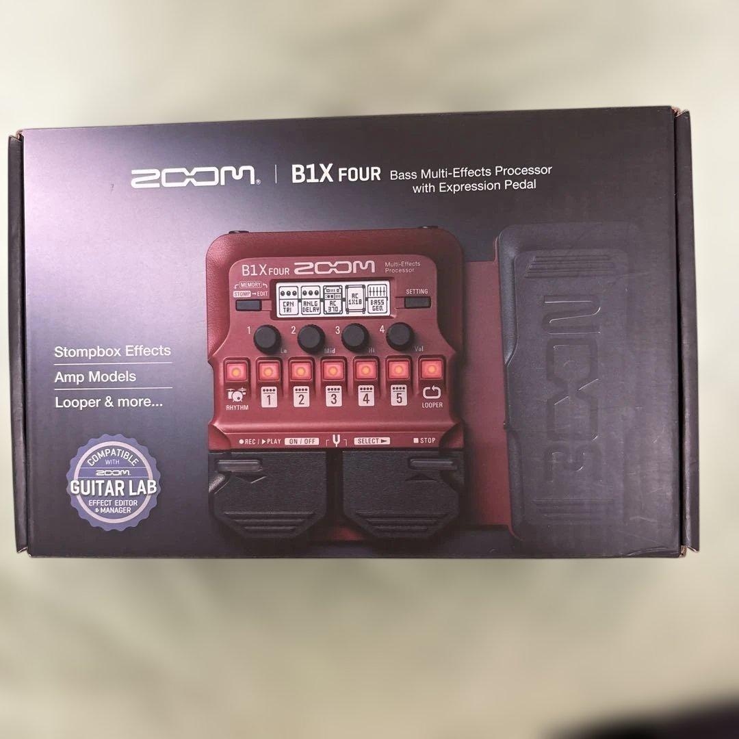 美品ZOOM B1X FOUR マルチエフェクター本体