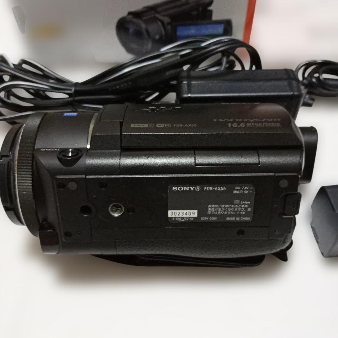 ソニー ハンディカム SONY HANDYCAM FDR-AX55 ブラック中古