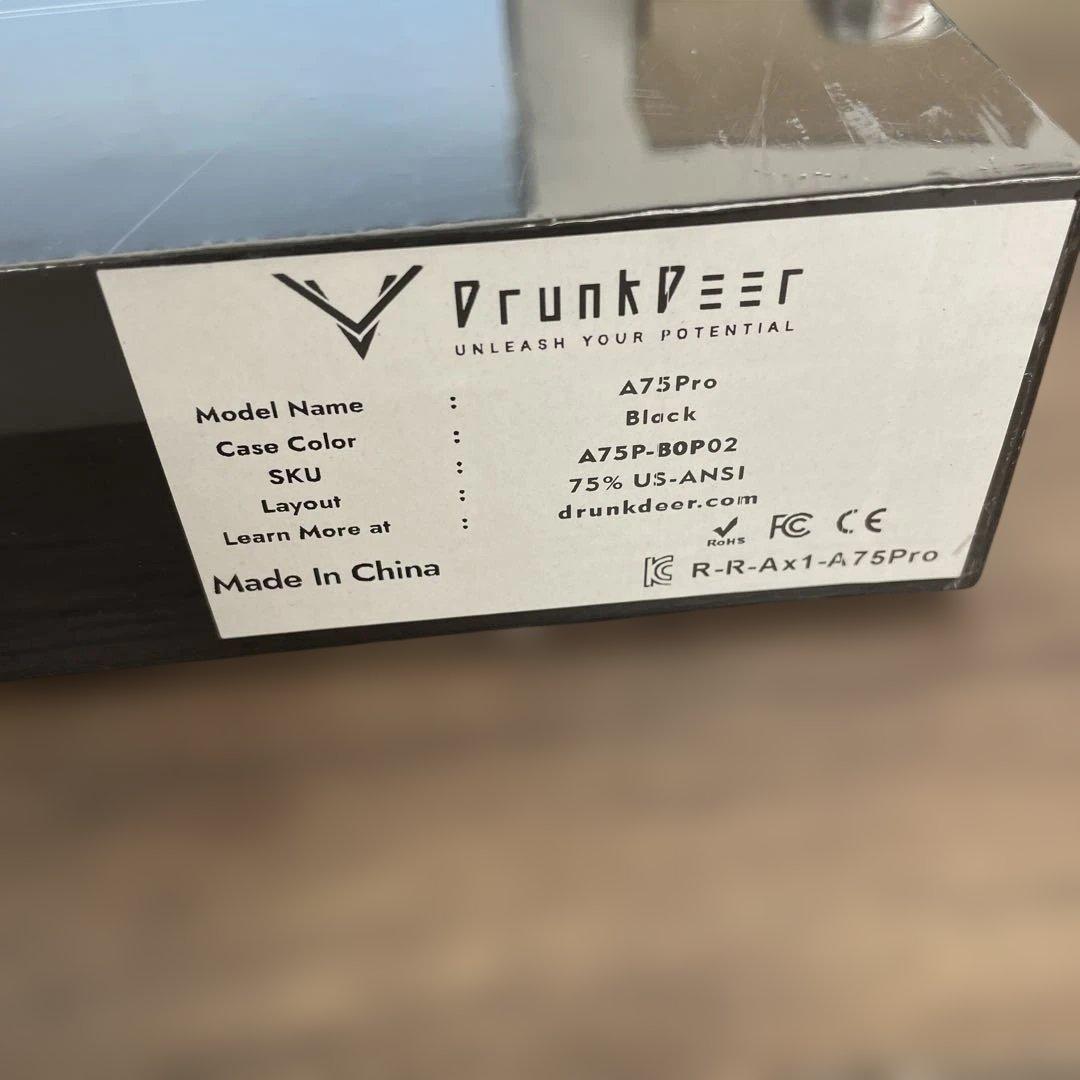 12598 DrunkDeer A75 Pro 磁気スイッチキーボード