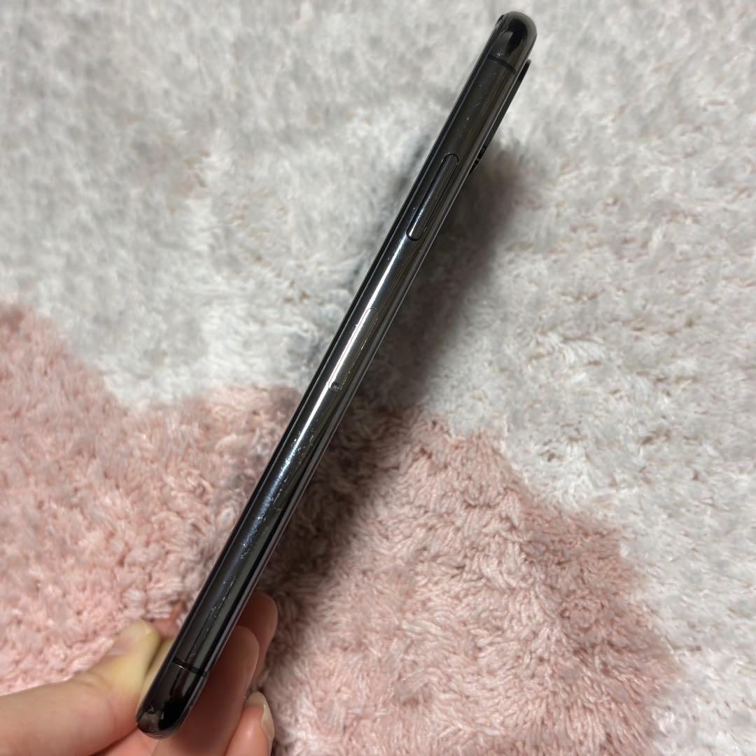 iPhone X、256GB、ヒビあり