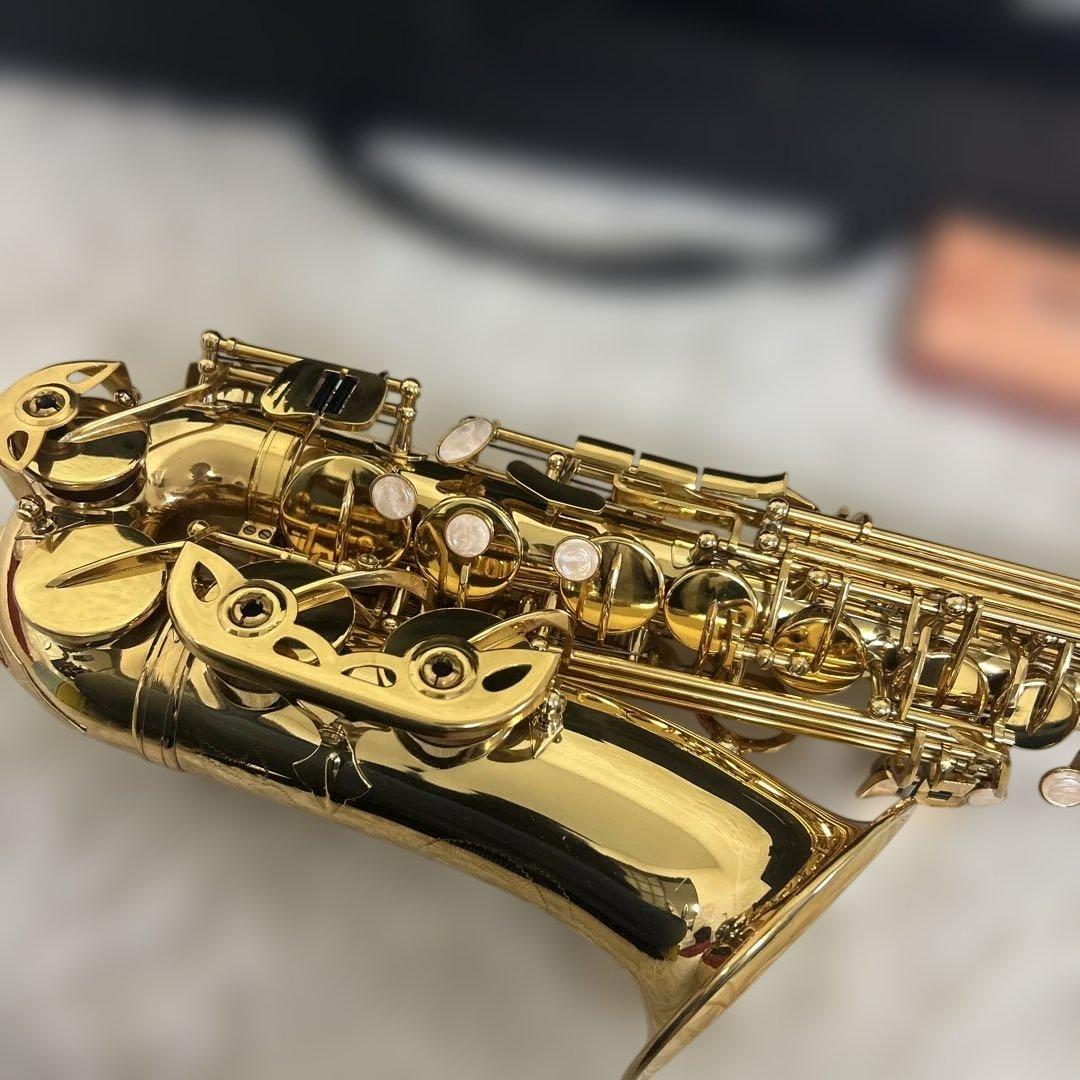 極美品　アルトサックス　ケース付き　初心者向き　ノーブランド　①