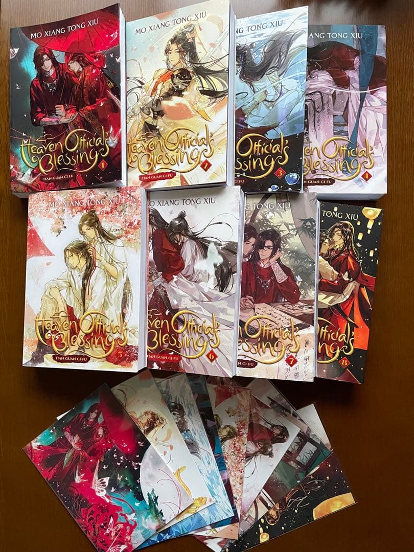 天官賜福　英語版（Heaven Official’s Blessing)1〜8巻