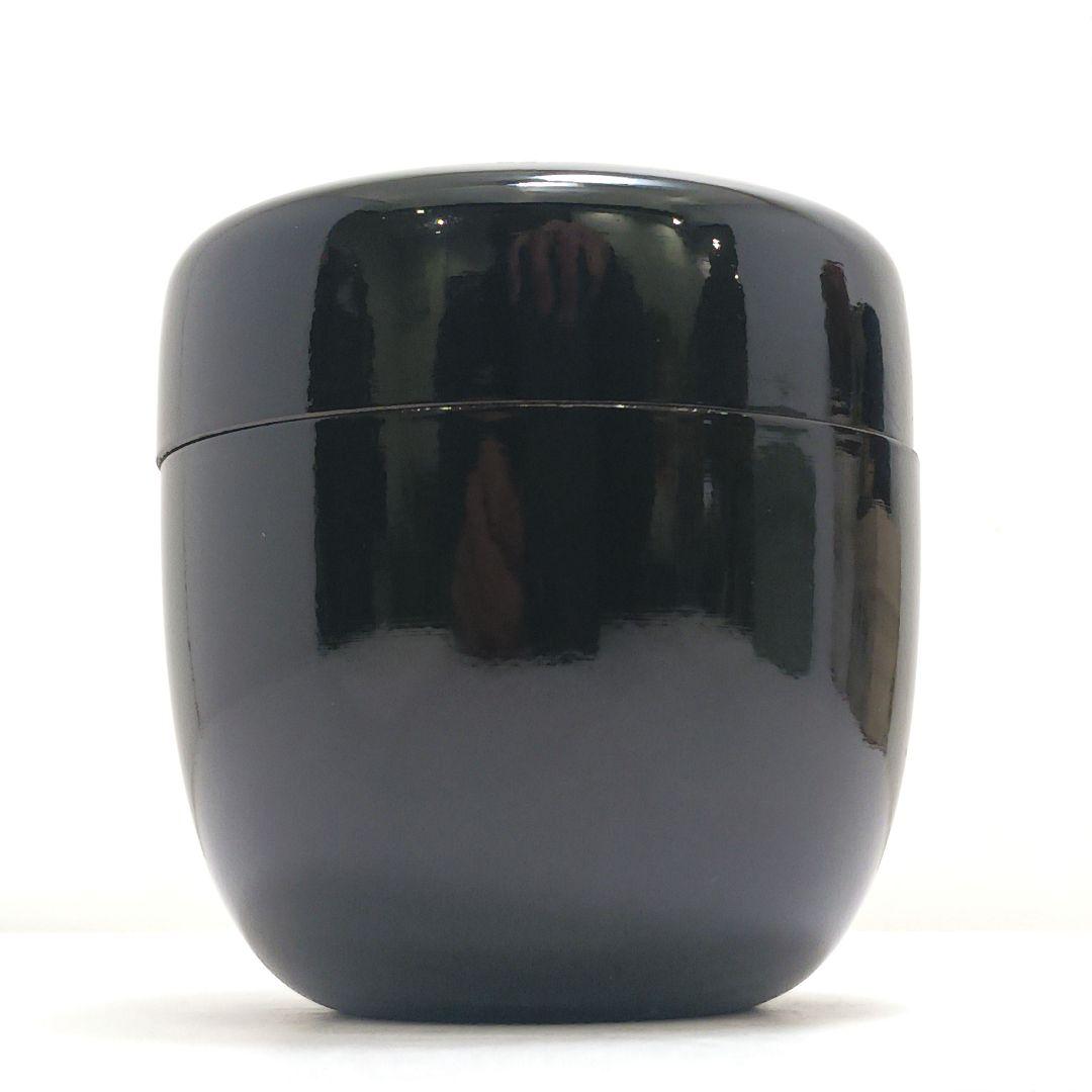 Y3032-12 茶道具 欅・蒔絵・黒漆 棗 3点セット　YY