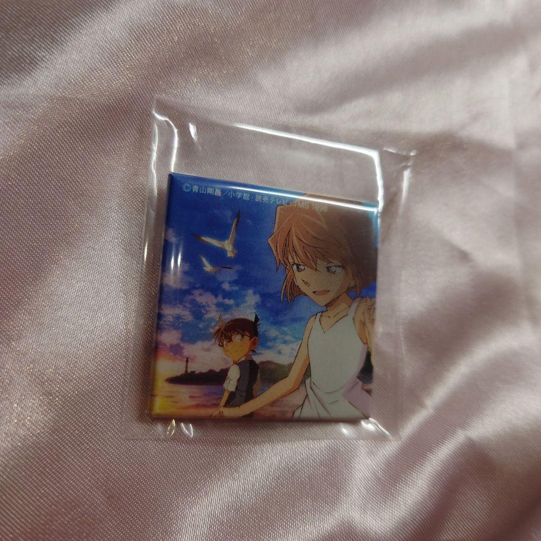 名探偵コナン 灰原哀 スクエア缶バッジ Sissy Sky 特典　1996年