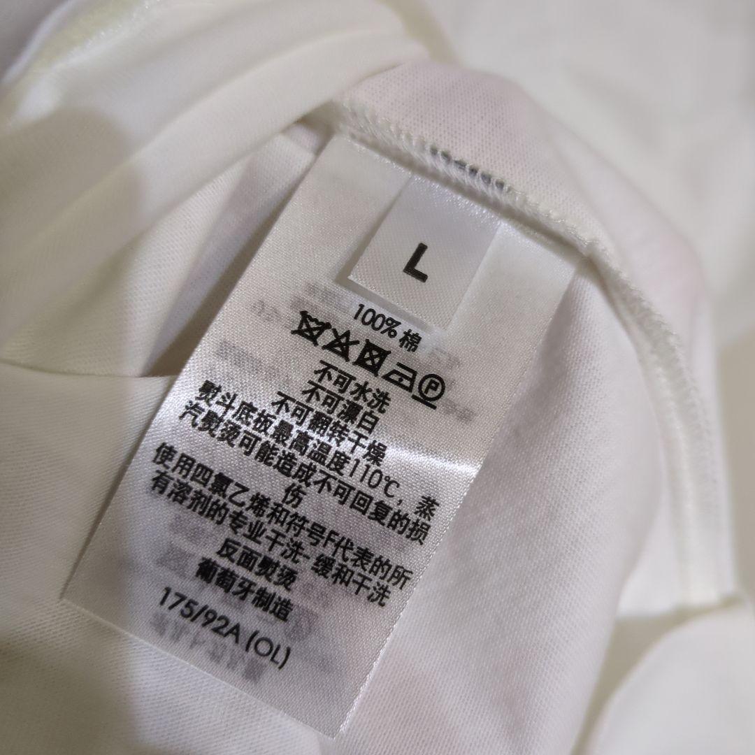 新品　dunhil クルーネック Tシャツ ホワイト　Lサイズ　メンズ