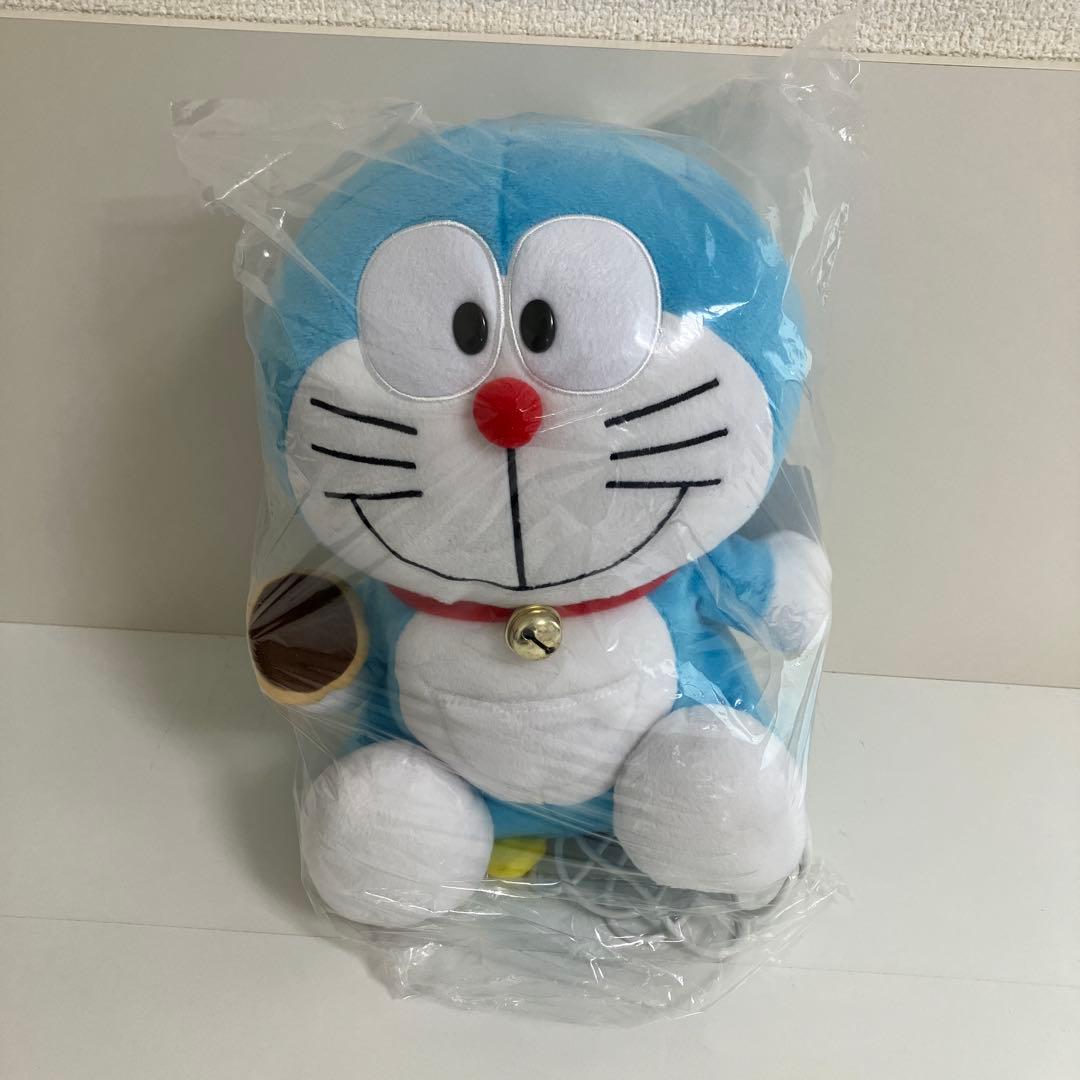 ドラえもん 動く！おやつ大好きぬいぐるみ ディスプレイ用可動サンプル ドラえもん