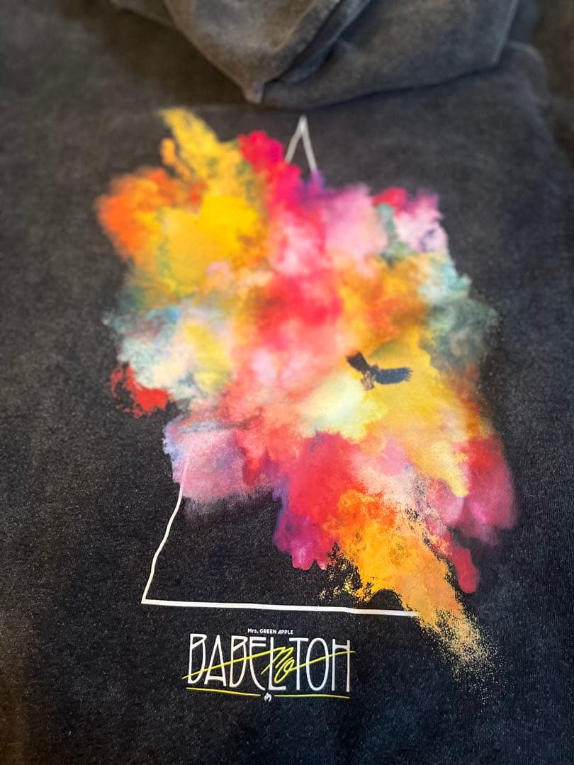 Mrs. GREEN APPLEフーディ Mサイズ バベルの塔