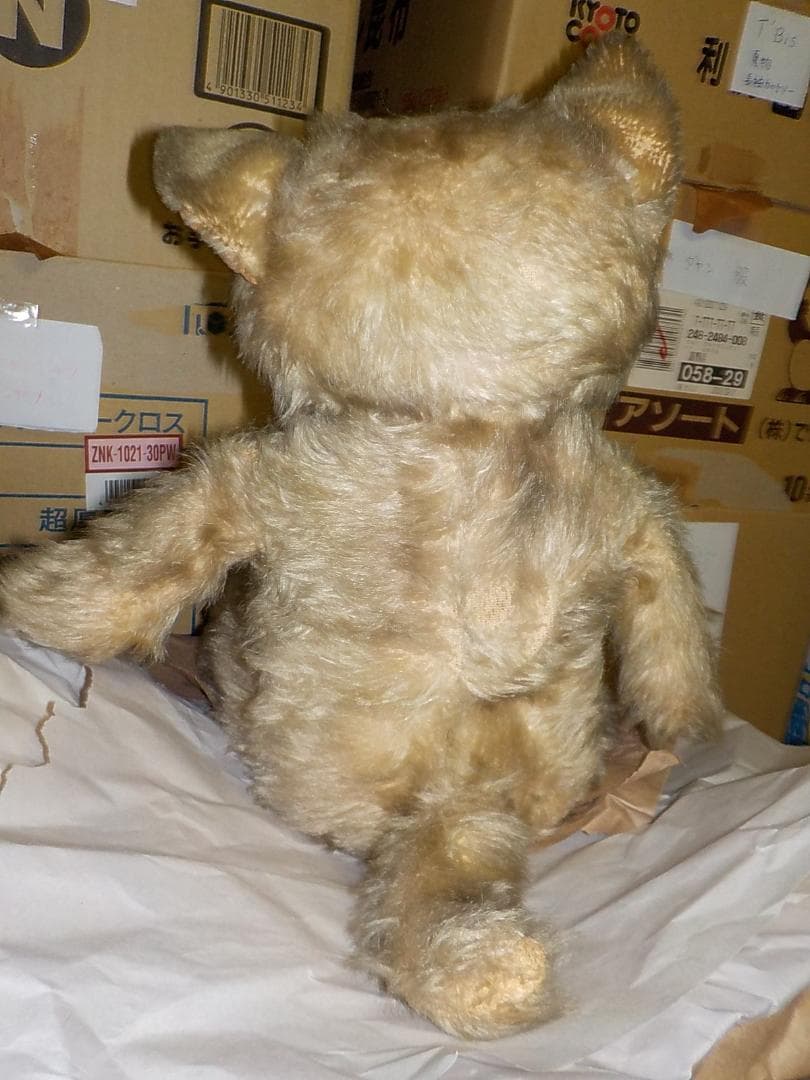 ニッカーポッカー　ねこ　ぬいぐるみ　レトロ