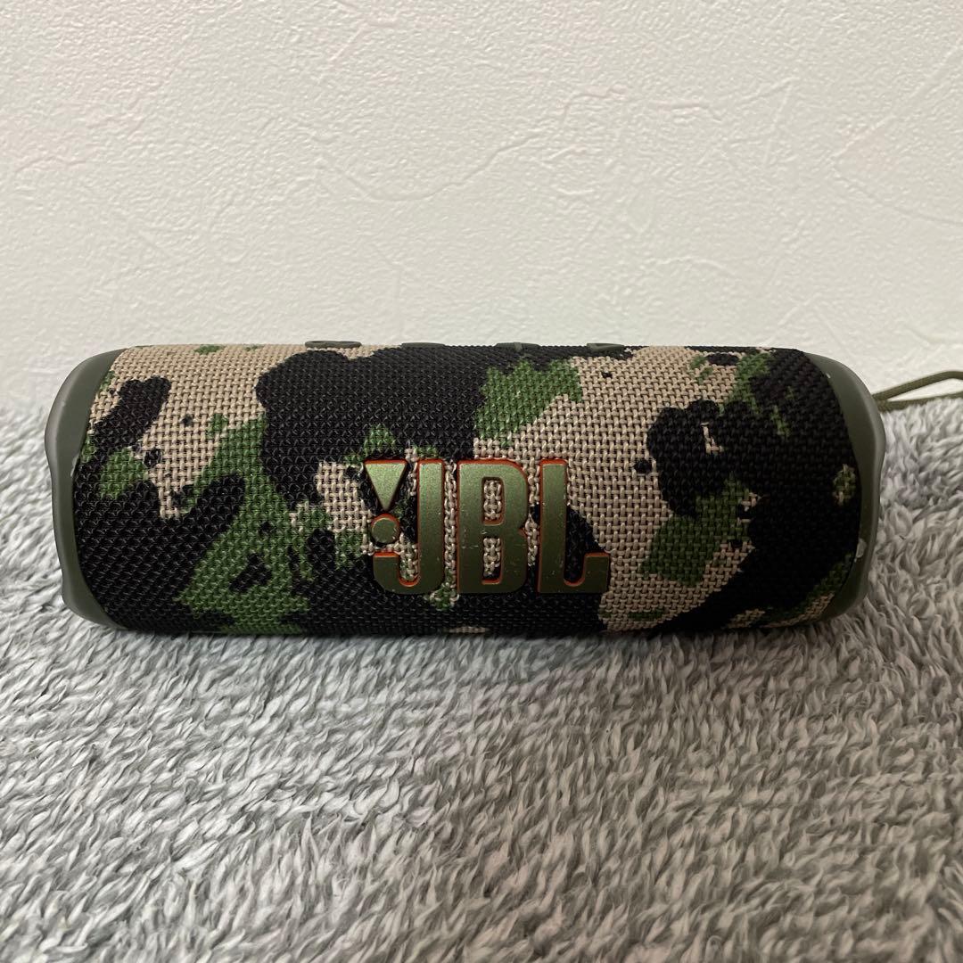 JBL FLIP6 Bluetoothスピーカー　迷彩　動作良好　やや傷あり