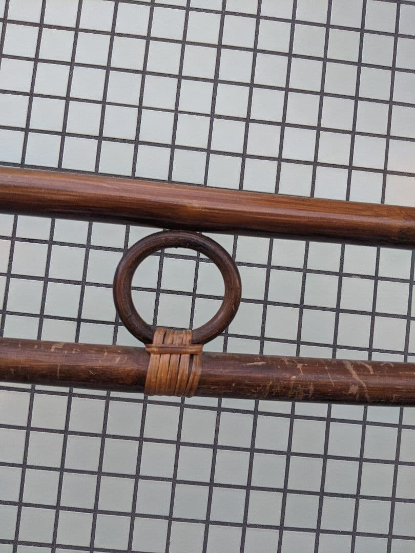 Tao　スツール ワイドタイプ 収納スツール アンティーク　ラタン