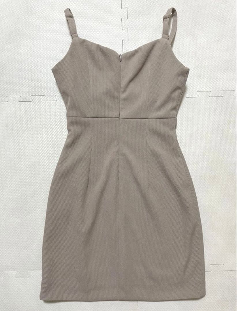 ローブドフルール Glossy キャバクラ ドレス ビジュー ラメ ジップ