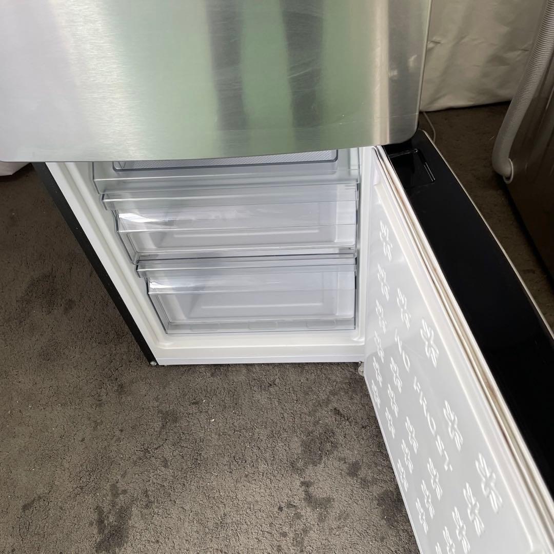 冷蔵庫　洗濯機5.5㌔　Haier　一人暮らし　設置無料　セット　安い　シルバー