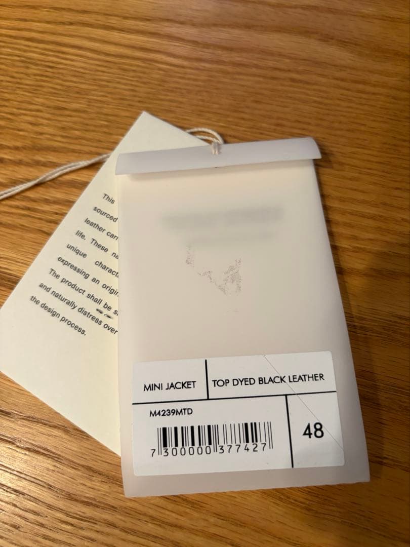 OUR LEGACY Mini jacket レザージャケット　ライダース