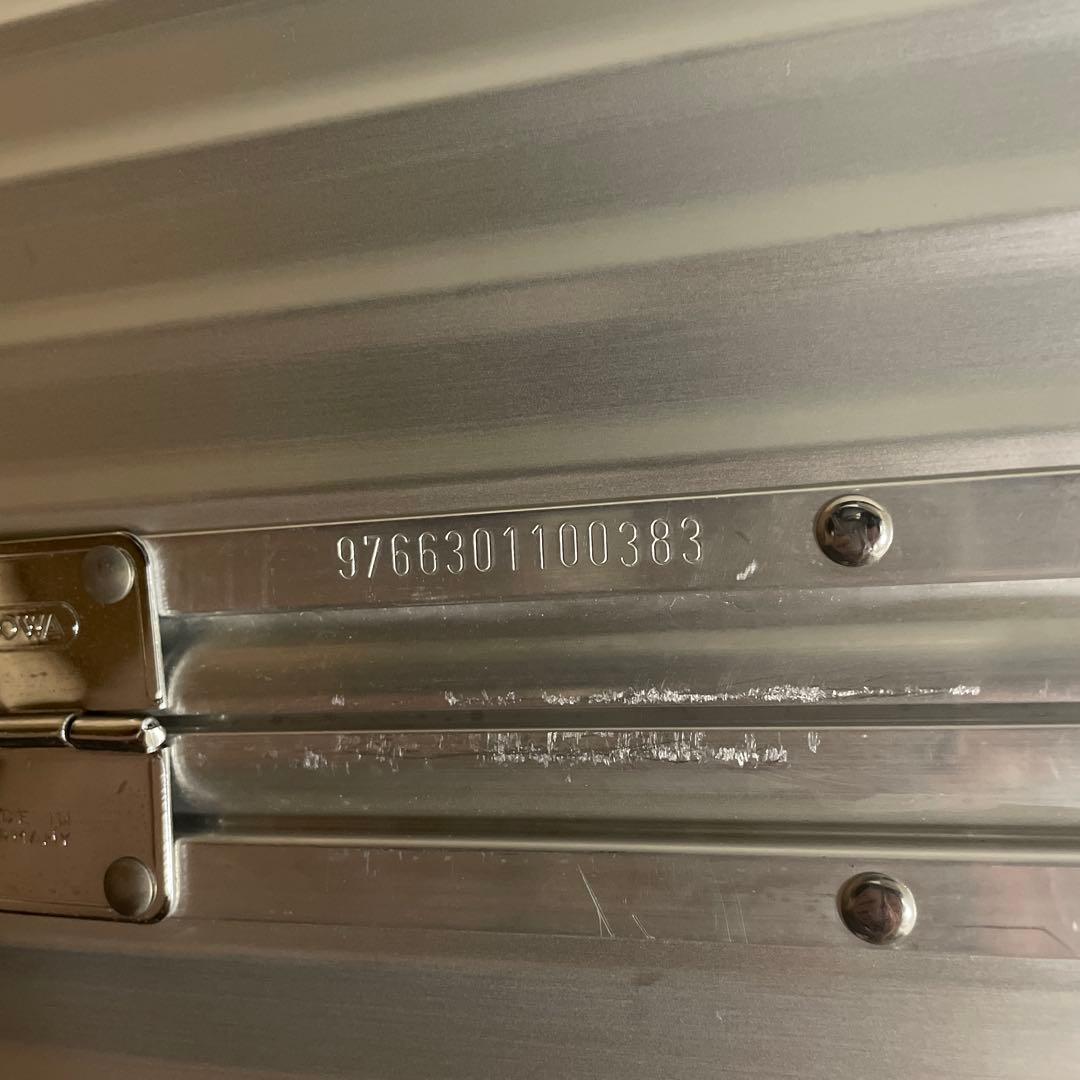 【お値下げ不可】RIMOWA リモワ　キャリーケース　スーツケース