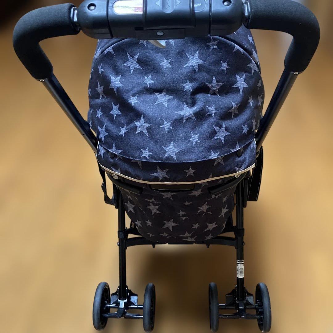 【美品】分離型コムペット ミリミリ EG ロング スターブラックエッグクッション