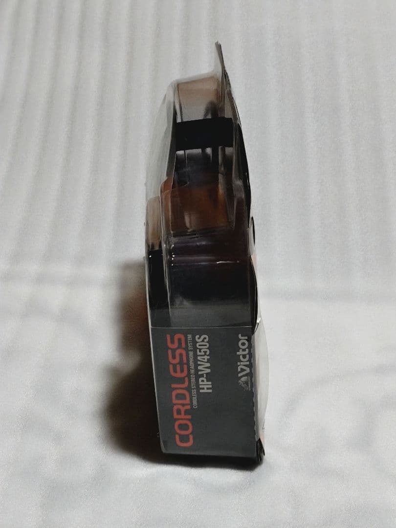 Victor ビクター　赤外線コードレス　ステレオヘッドホン　システム　ブラック