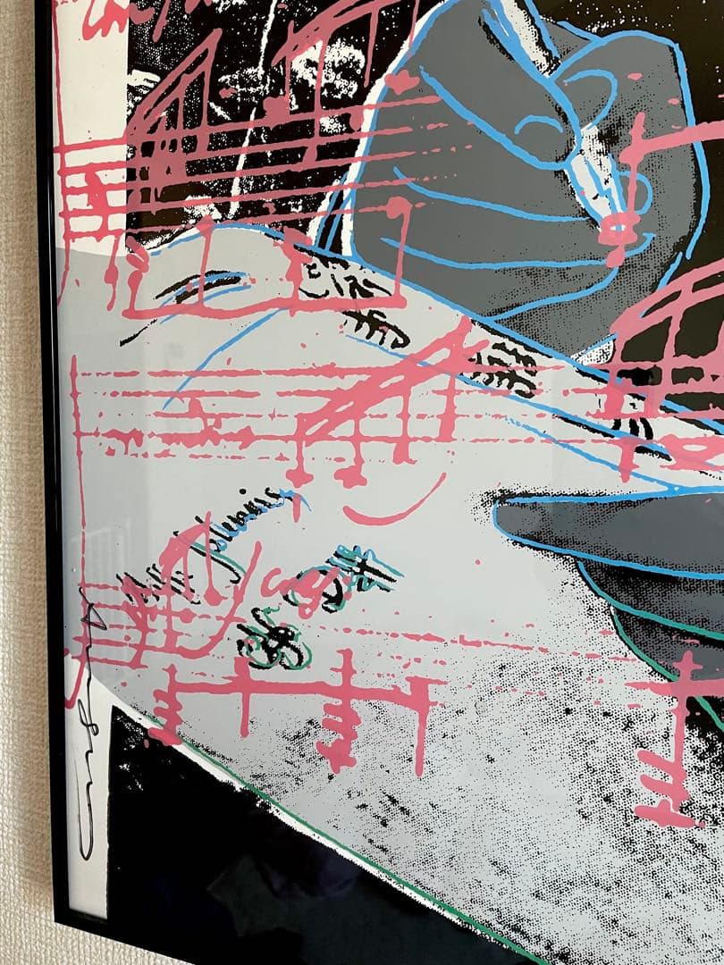Andy Warhol ベートーヴェンBeethovenシルクスクリーンPINK