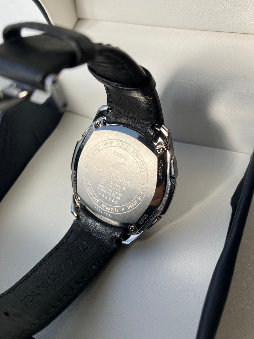 OCEANUS オシアナス OCW-T601 CASIO ソーラー　電波　チタン
