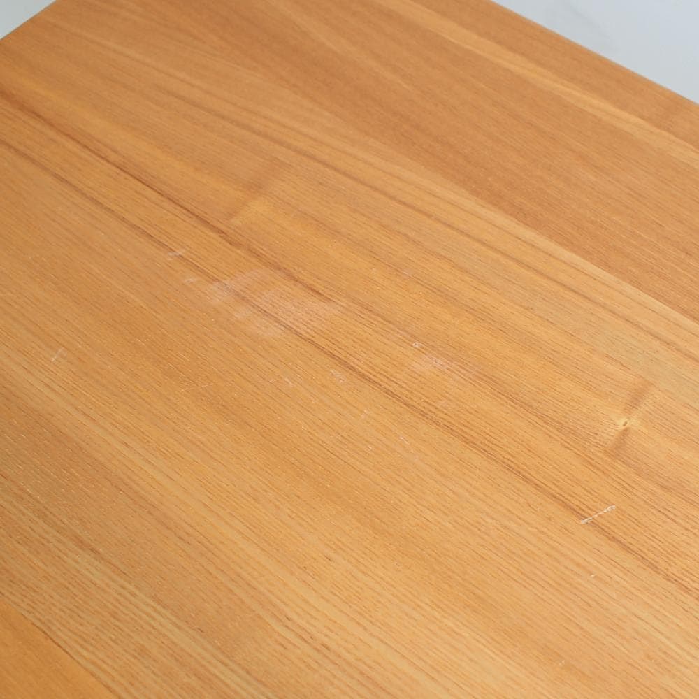 無印良品/MUJI タモ材 デスク 80cm 引出 机