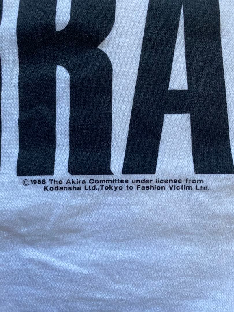 80s AKIRA アキラTシャツ鉄雄 L FashionVictim 大友克洋