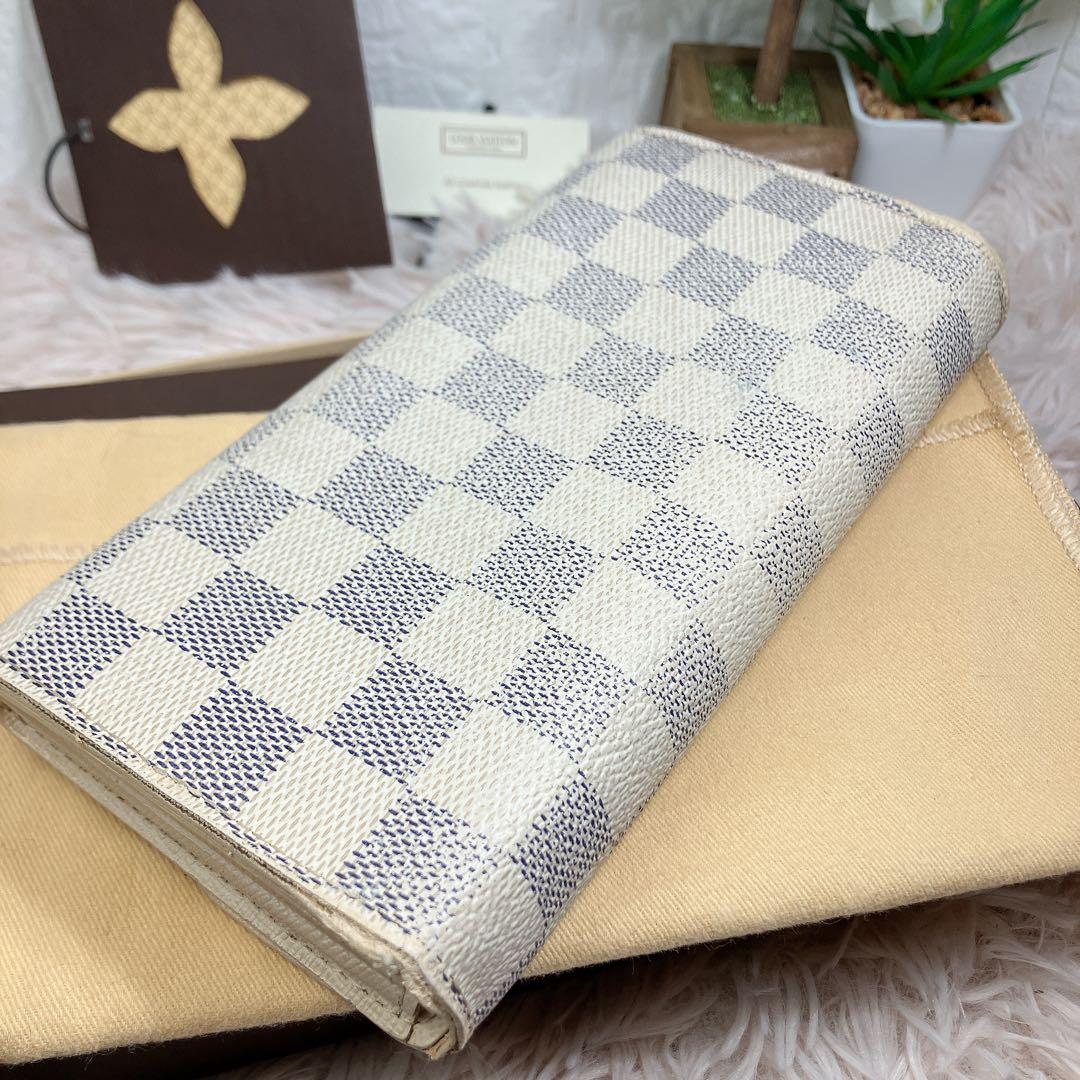 ルイヴィトン ダミエアズール ポルトフォイユ サラ レディース 長財布 付属品