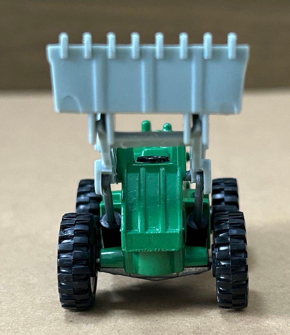 日本製 トミカ 古河 ホイールローダー グリーン