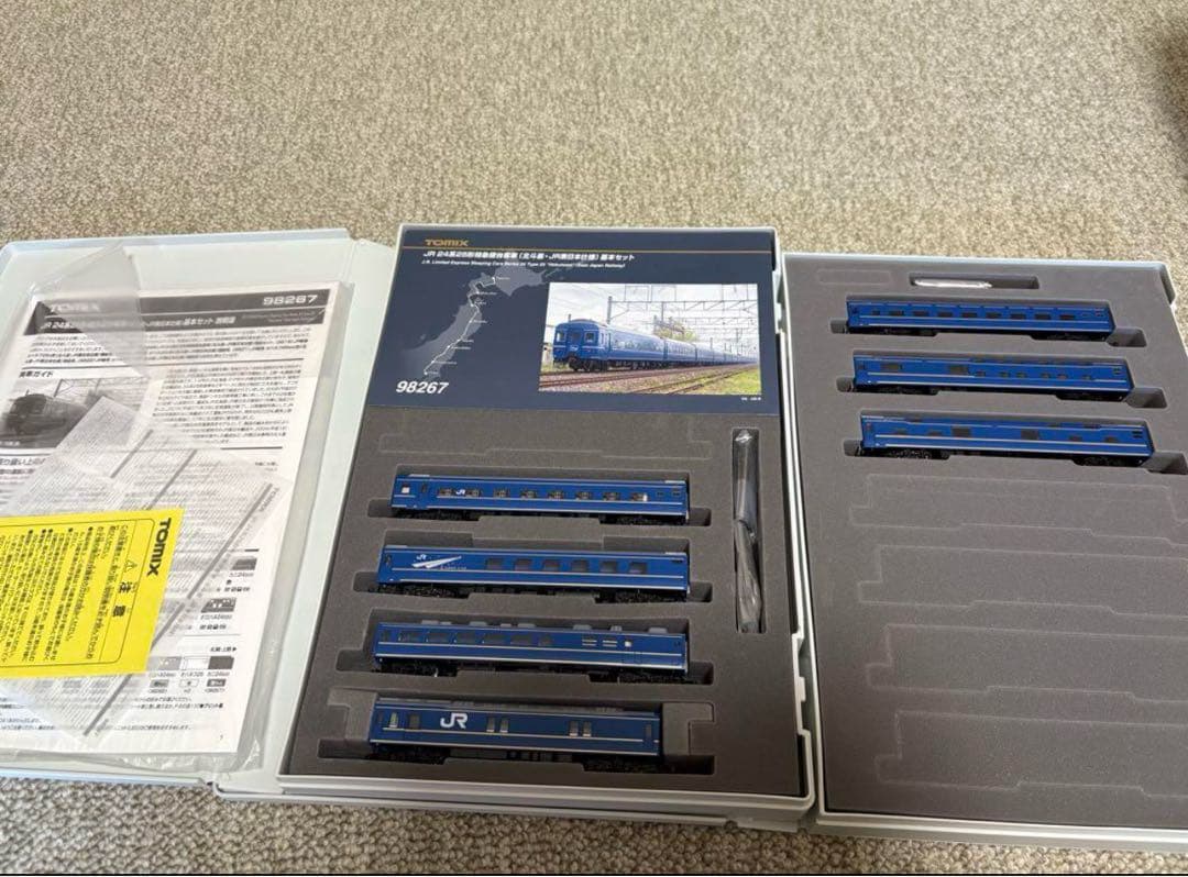 TOMIX 98267・98268 　北斗星・JR24系　東日本編成　基本＋増結