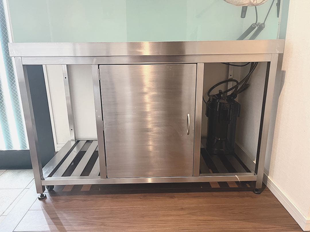 特注オーダー　ステンレス製　水槽台